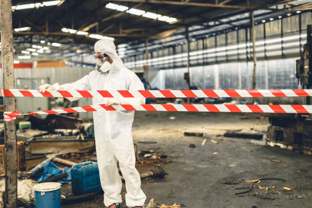 Professional Biohazard technician working in Camp Nelson, CA